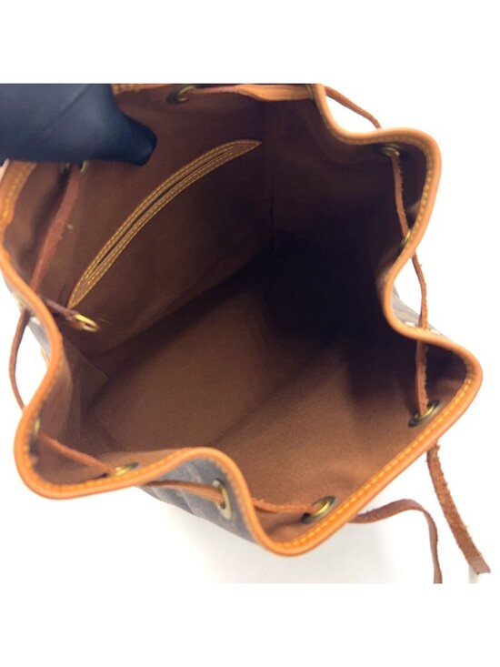 Louis Vuitton Montsouris Monogram Leather Brown Light Backpack Gold main image 15